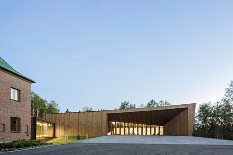 Contemporary Art Museum Gösta Serlachius extension by MX_SI