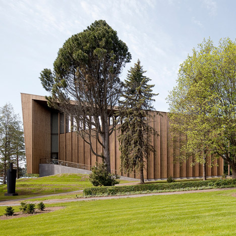 Contemporary Art Museum Gösta Serlachius extension by MX_SI