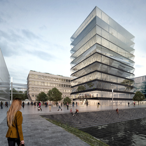 Hafenspitze by MVRDV