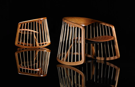 Harper Chair by Noe Duchaufour-Lawrance