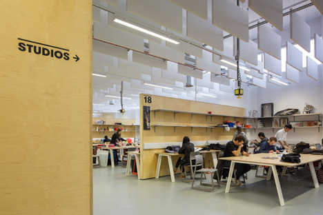 Hawkins Brown's temporary home for the Bartlett at 140 Hampstead Road