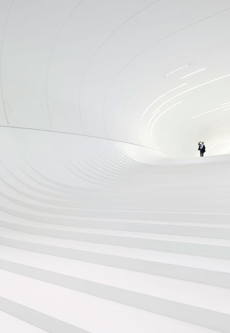Winner: Heydar Aliyev Center by Zaha Hadid - photographed by Hufton and Croft