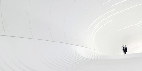 Heydar Aliyev Center by Zaha Hadid - photographed by Hufton and Crow