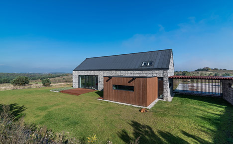House in the Landscape by Kropka Studio