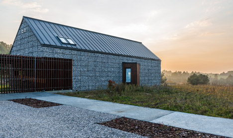 House in the Landscape by Kropka Studio