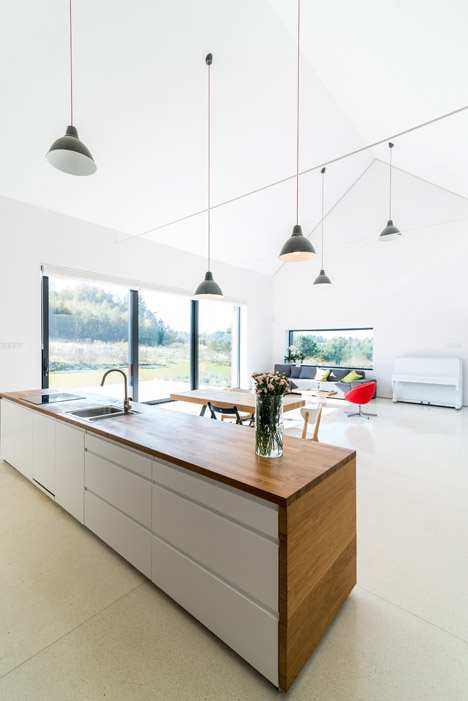 House in the Landscape by Kropka Studio