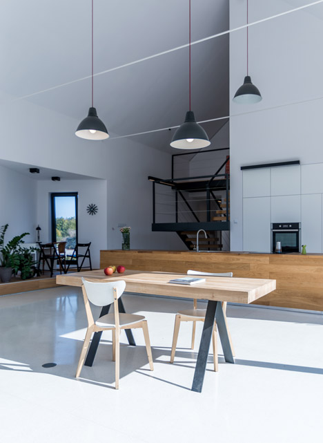 House in the Landscape by Kropka Studio