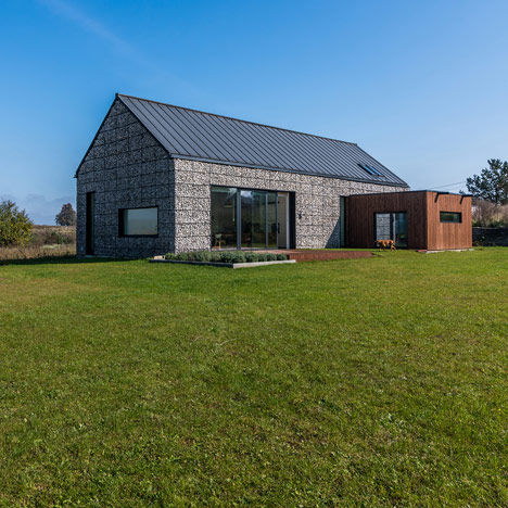 House in the Landscape by Kropka Studio