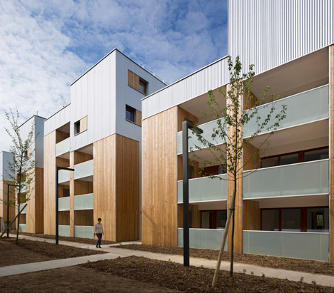 Housing in Nanterre by CFA