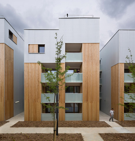 Housing in Nanterre by CFA