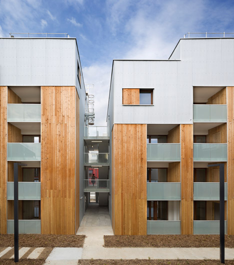 Housing in Nanterre by CFA