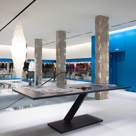 Issey Miyake London flagship store by Tokujin Yoshioka