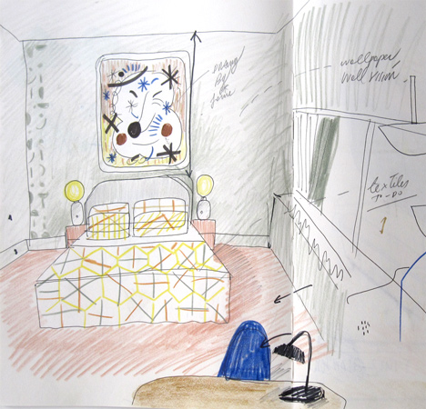 Jaime Hayón refurbishes Room 506 in Arne Jacobsen's SAS Hotel