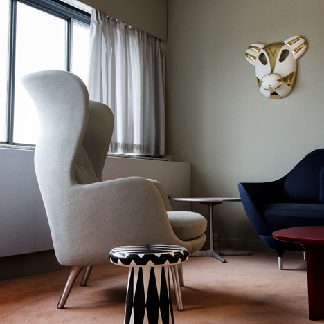 Jaime Hayón refurbishes Room 506 in Arne Jacobsen's SAS Hotel