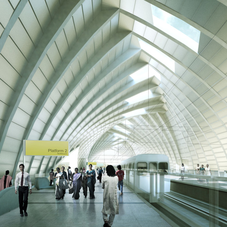 John McAslan + Partners wins bid to design Dhaka metro line