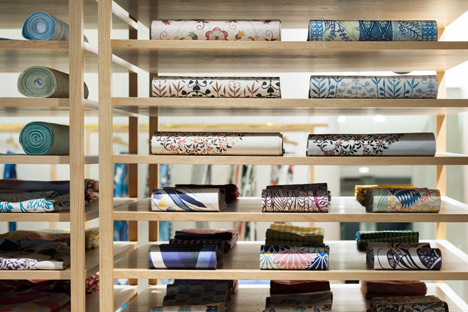 Kimono store in Kobe by Yusuke Seki