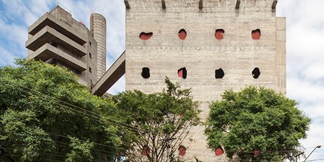SESC Pompéia, São Paulo by Lina Bo Bardi