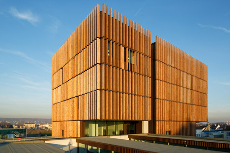 Mantois Technology Centre by Badia Berger Architectes