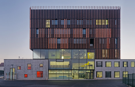 Mantois Technology Centre by Badia Berger Architectes