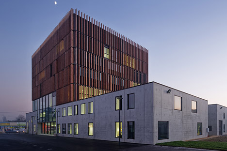 Mantois Technology Centre by Badia Berger Architectes