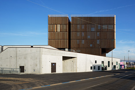 Mantois Technology Centre by Badia Berger Architectes