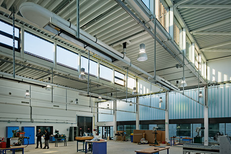 Mantois Technology Centre by Badia Berger Architectes