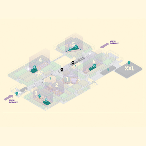Map of Kortrijk Xpo