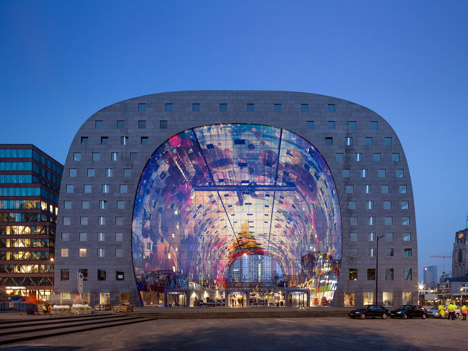 Markthal by MVRDV opens in Rotterdam