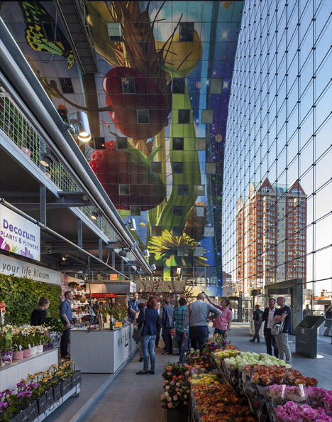 Markthal by MVRDV opens in Rotterdam