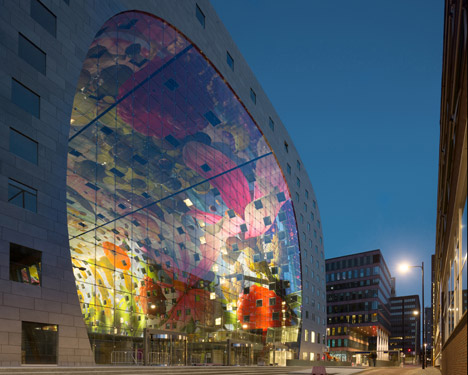 Markthal by MVRDV opens in Rotterdam