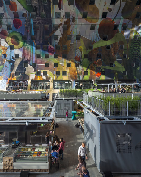 Markthal by MVRDV opens in Rotterdam