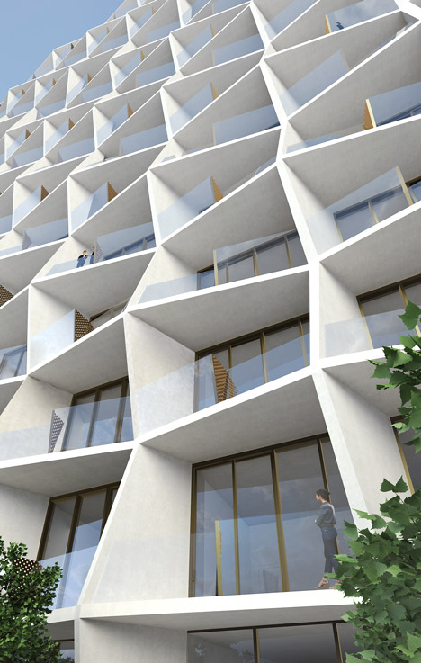 Miami design district residential tower Studio Gang Architects