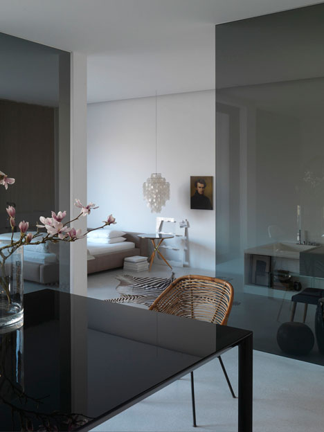Interiors: Michael Albert House by Hans Düttmann - photographed by Mads Mogensen