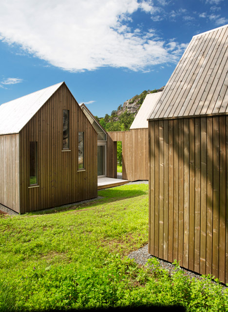 Micro Cluster Cabins Reiulf Ramstad Architects