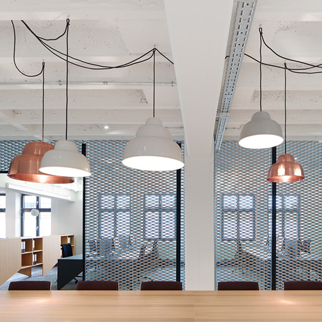 Alexander Fehre designs industrial-style office for a German conveyor-belt manufacturer
