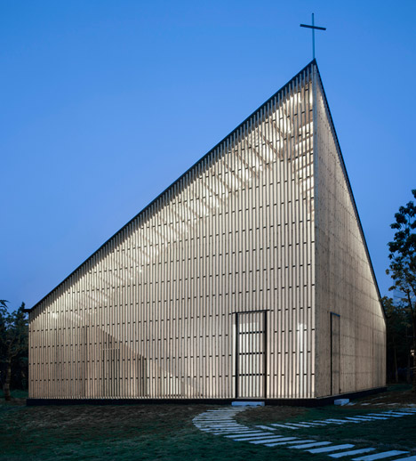 Nanjing Wanjing Garden Chapel by AZL Architects