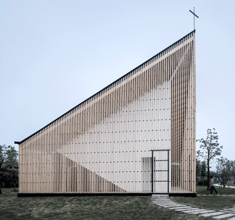 Nanjing Wanjing Garden Chapel by AZL Architects