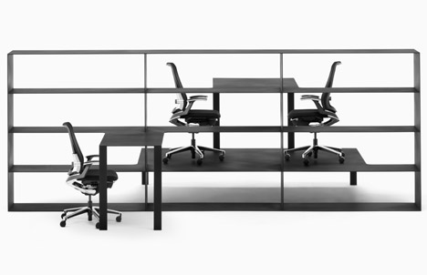 Nendo office furniture for Kokuyo