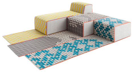 Bandas rugs by Patricia Urquiola