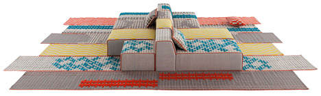 Bandas rugs by Patricia Urquiola