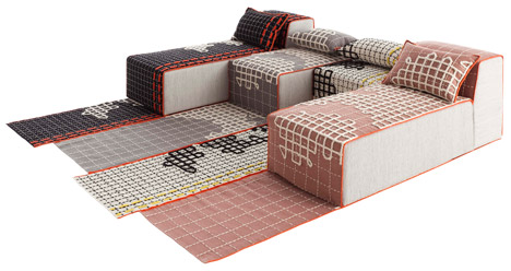Bandas rugs by Patricia Urquiola