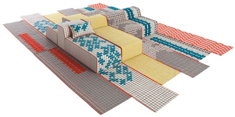 Bandas rugs by Patricia Urquiola