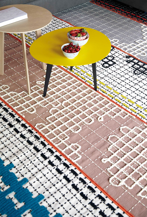 Bandas rugs by Patricia Urquiola