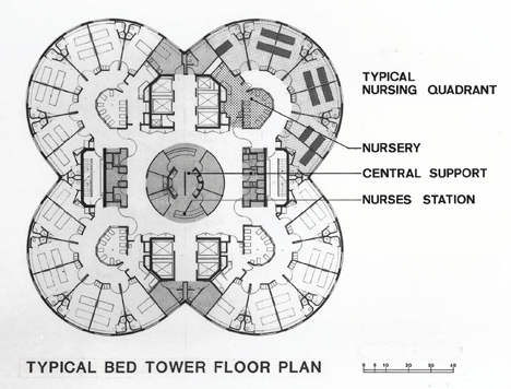 Prentice Women's Hospital by Bertrand Goldberg & Associates
