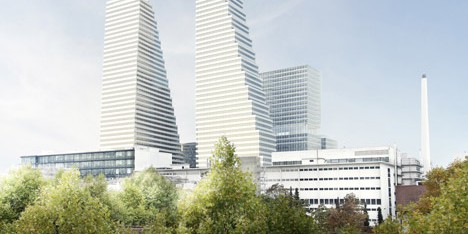 Herzog & de Meuron unveils Basel campus redesign for Roche healthcare