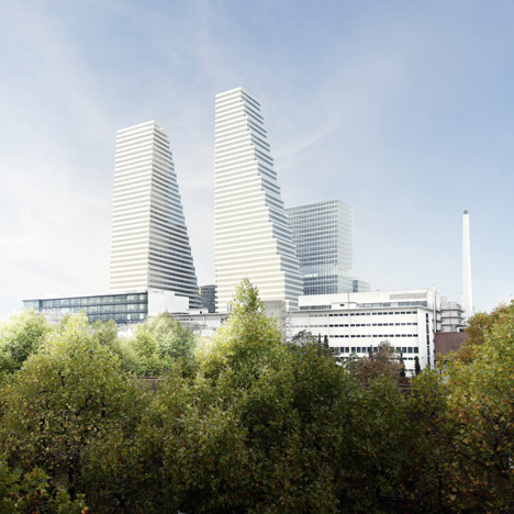 Herzog & de Meuron unveils Basel campus redesign for Roche healthcare