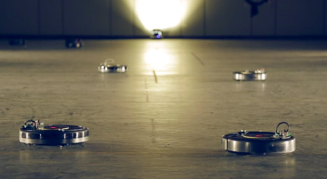 Roomba Ballet at Biennale Interiur by Pietro Leoni