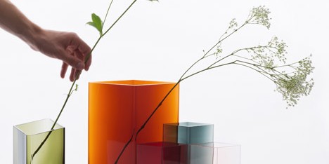 Ruutu vases by Bouroullec brothers for Iittala