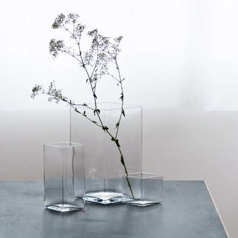 Ruutu vases by Bouroullec brothers for Iittala