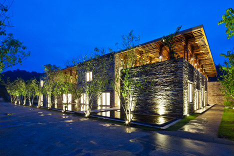 Son La Restaurant by Vo Trong Nghia Architects